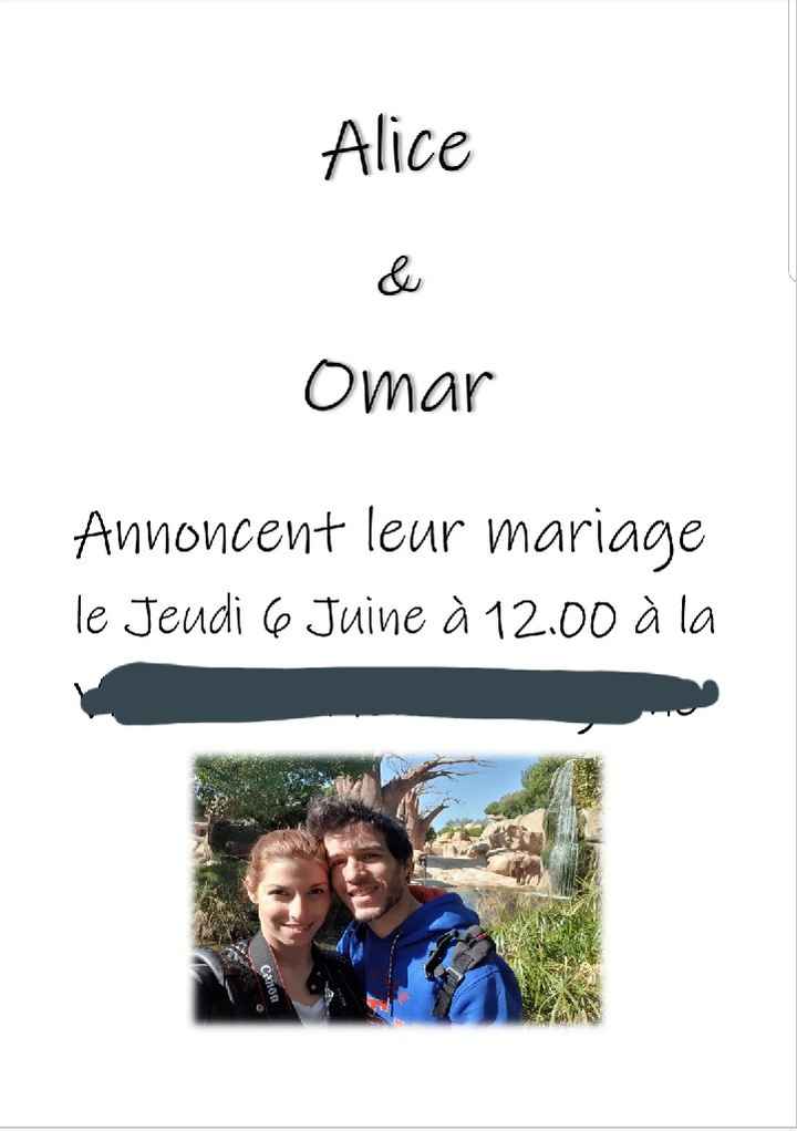 Partecipazioni da spedire - 1