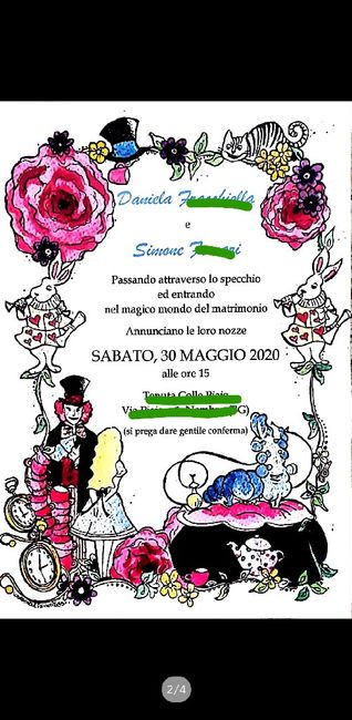 Mappe per gli invitati 🌺 - 2