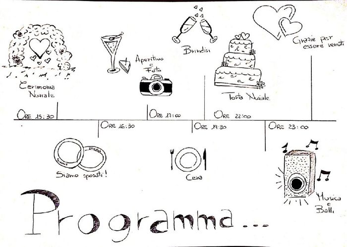 Mappe per gli invitati 🌺 - 3