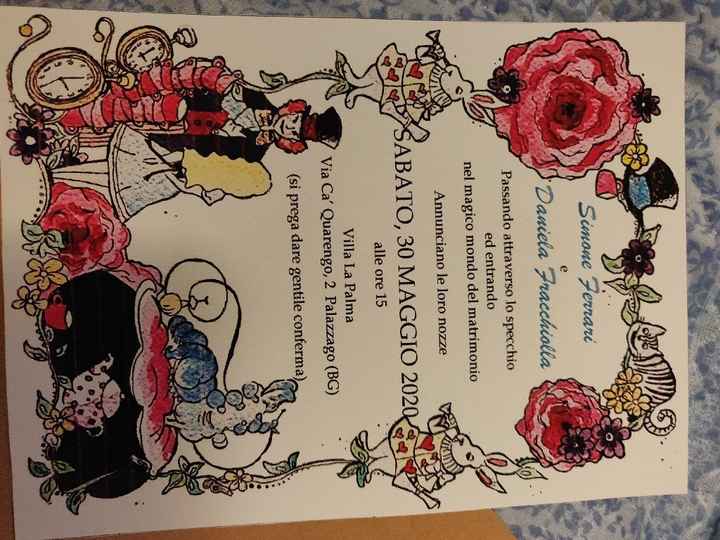 Save The Date tema Alice 🌸 - 1