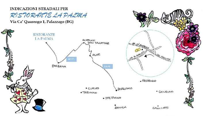 Mappe per gli invitati 🌺 - 1