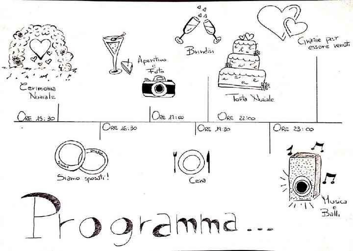 Mappe per gli invitati 🌺 - 3