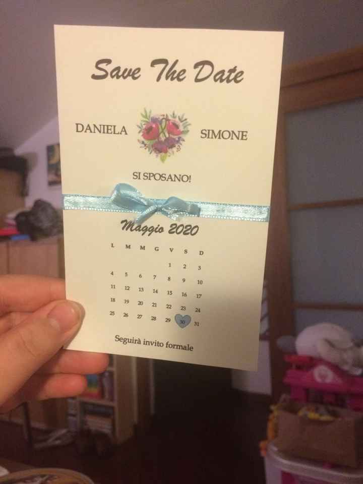  Save The Date fai da te 🌸 - 1