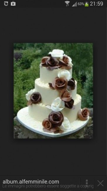Torta matrimonio - 2