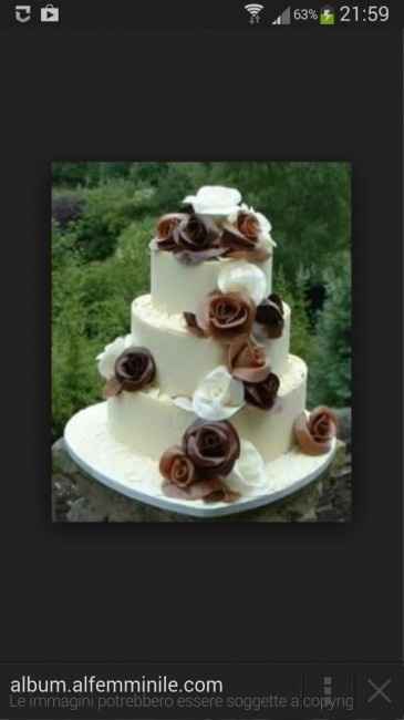 Torta matrimonio - 2