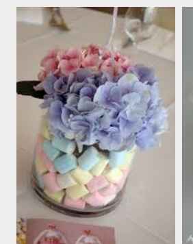 Marshmallow e candy table - 3