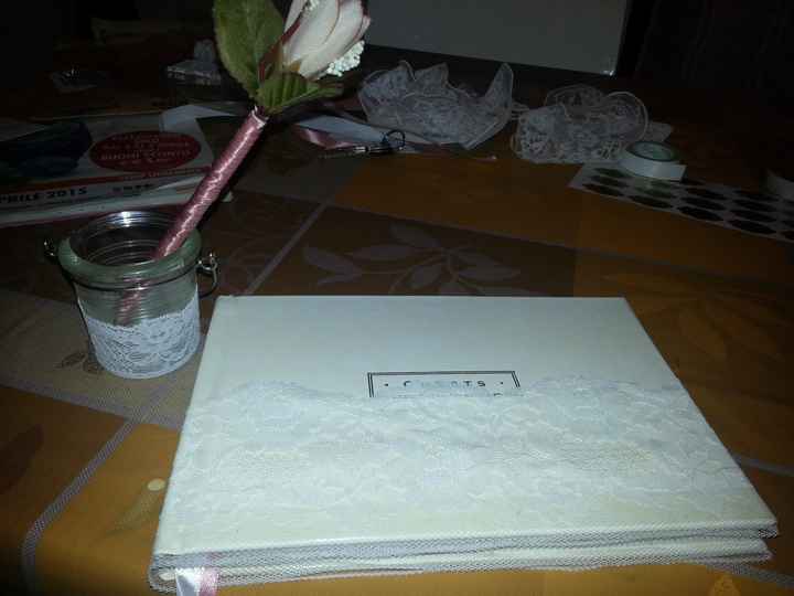 Guestboook penna e porta penna - 1