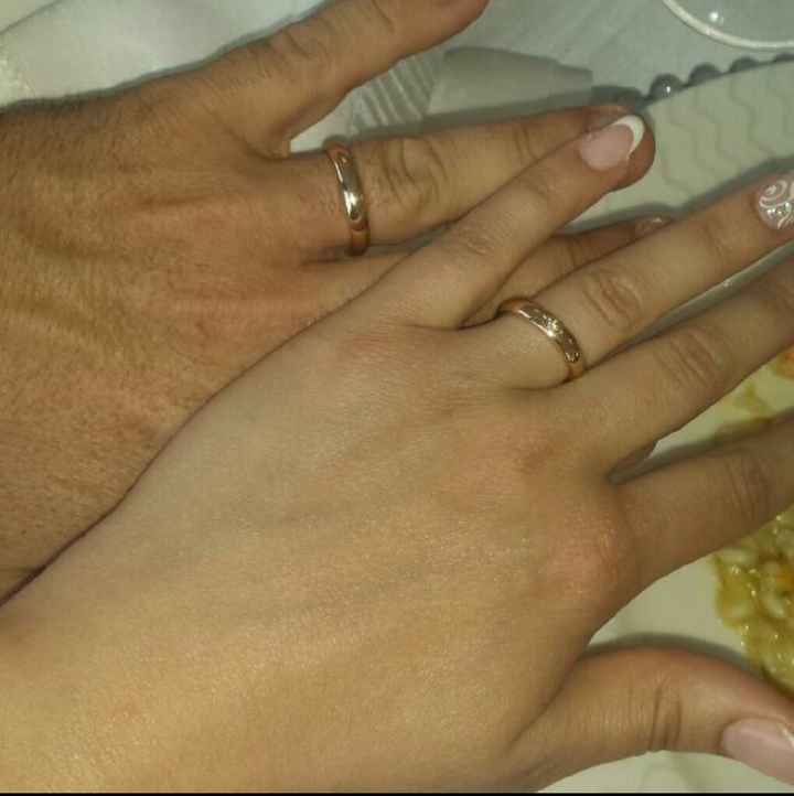 Foto delle vostre fedi indossate da voi! - 1