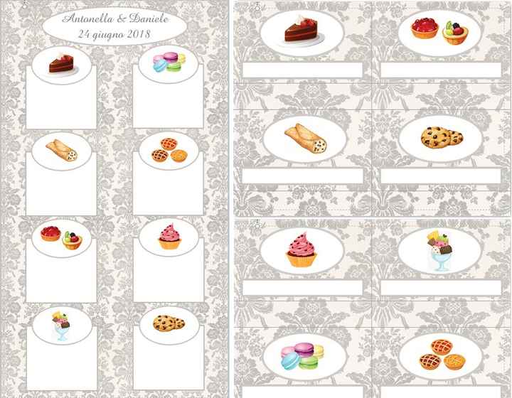 Tableau mariage + segnaposti