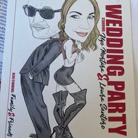 Inviti personalizzate con caricatura - 1