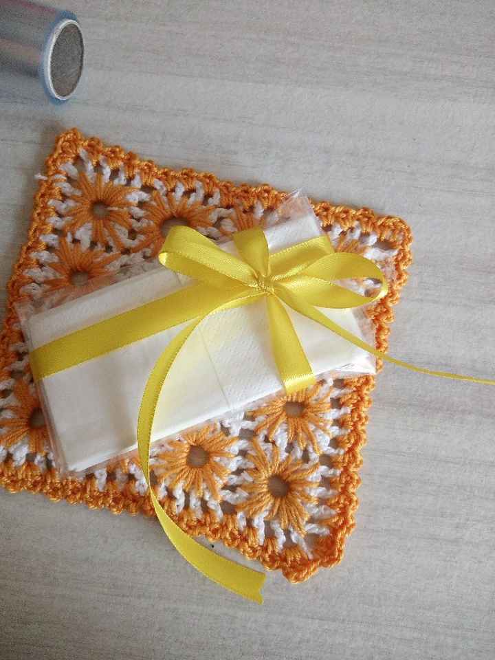 Fazzoletti x wedding bags fai da te 😁 - 1
