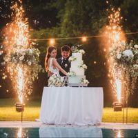 Fontane luminose per taglio torta - 1