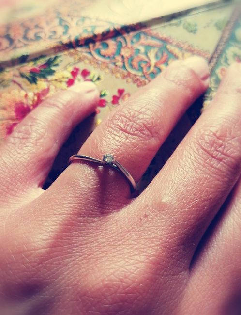 E ora mostraci una foto del tuo anello di fidanzamento! 18