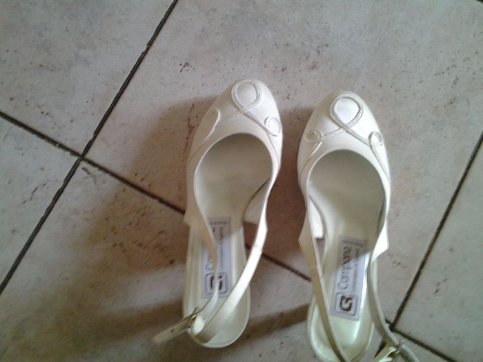 scarpe da sposa.....