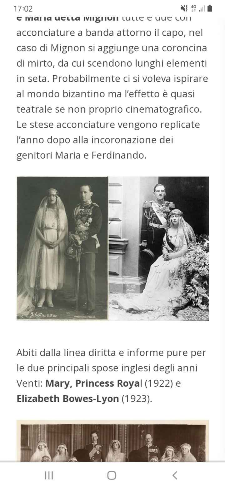 Nozze reali anni 20 e anni 30 - 6