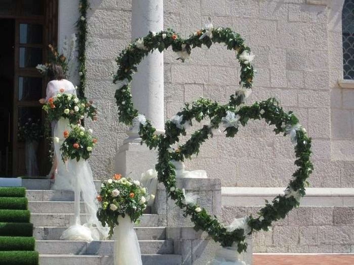 Arco palloncini o arco fiori,casa sposa 8