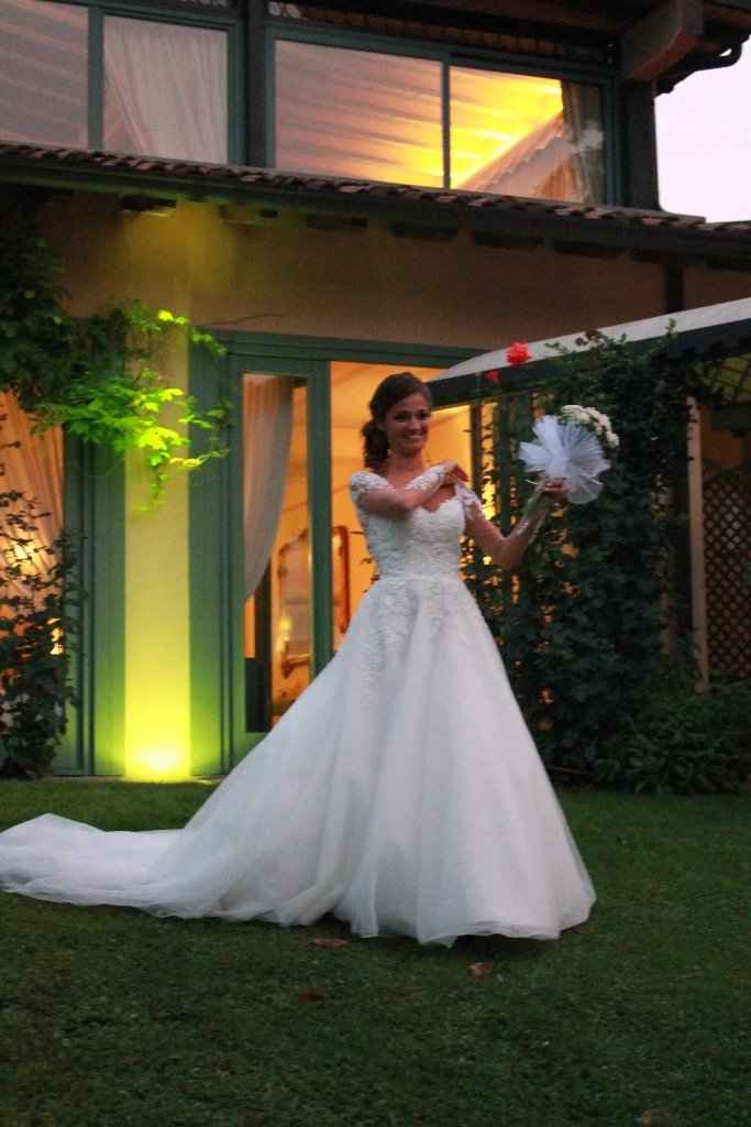 Lancio del bouquet