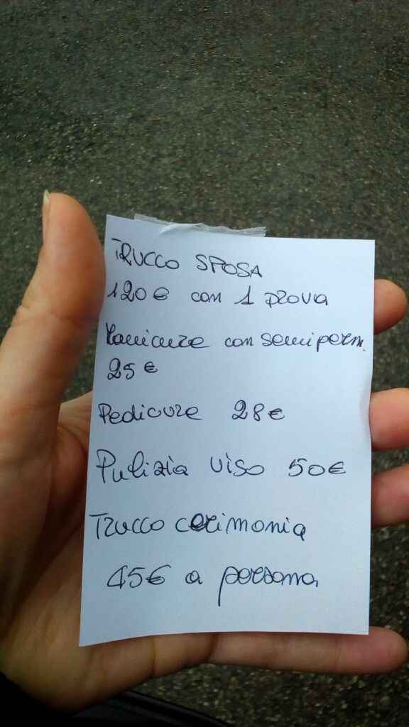 Preventivo estetista - 1