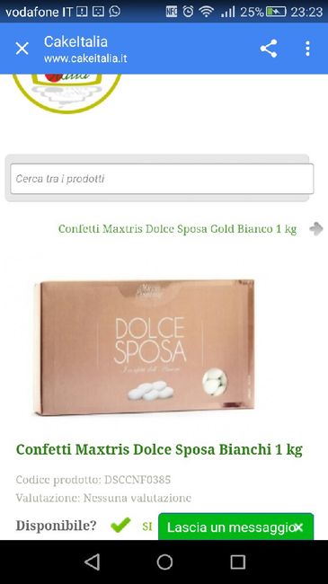 Confetti dolce sposa - 1