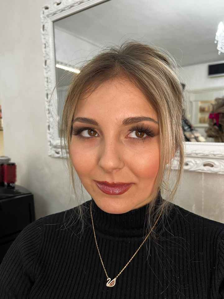 Prima prova trucco 💄 - 4