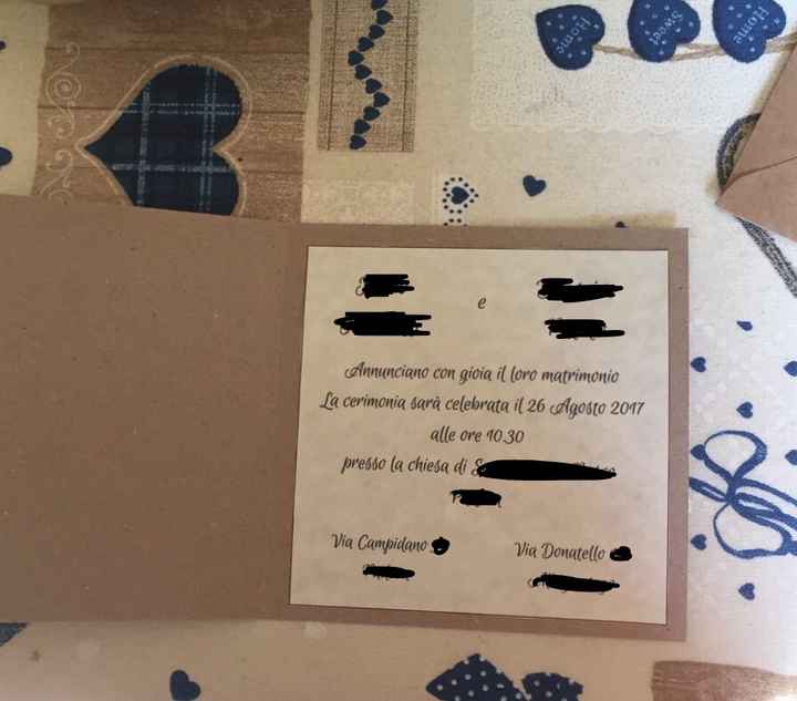 Partecipazioni fai da me😍 - 1