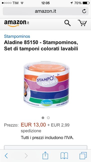 Colori per albero delle impronte - 1