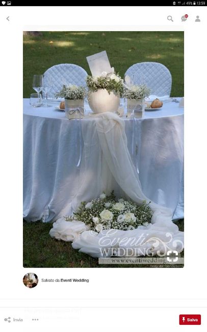  Tavolo sposi - 1