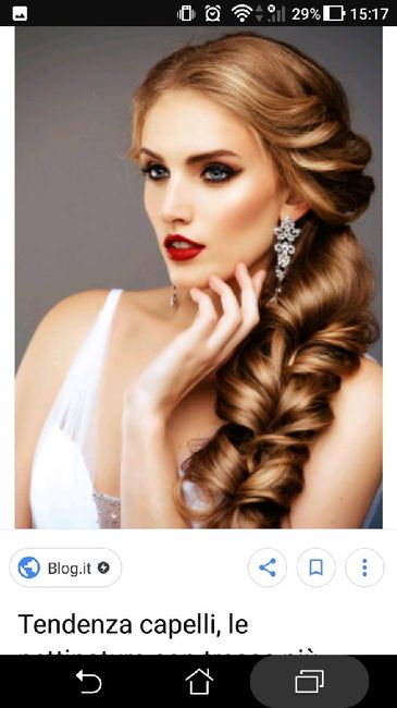 Acconciatura treccia sposa - 7