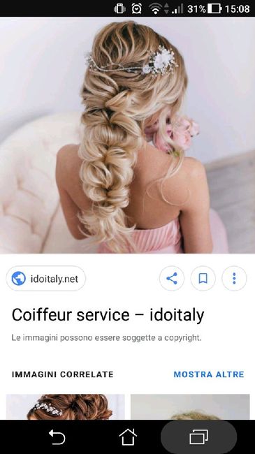Acconciatura treccia sposa - 9