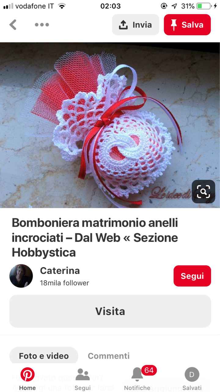 Bomboniere uncinetto - 2