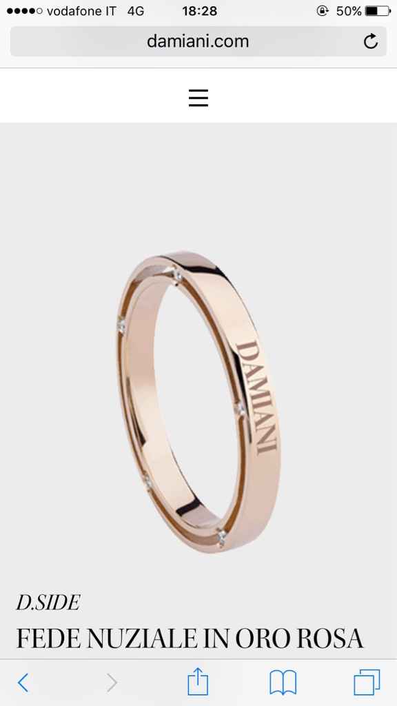 Mi fate vedere le vostre fedi?? - 1