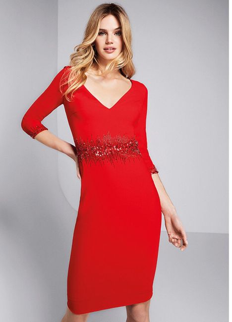 Rosso - vestito mamma - 8