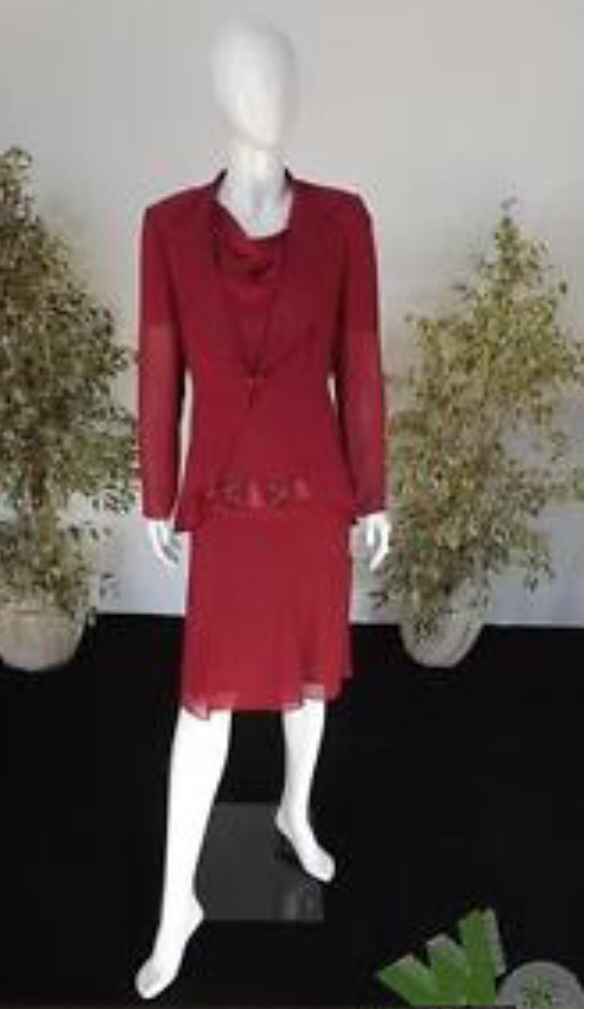 Rosso - vestito mamma - 3
