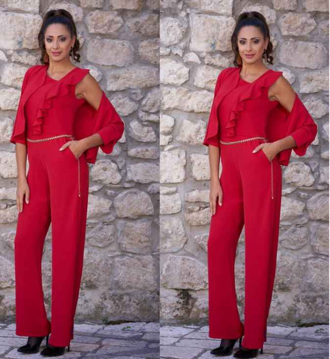 Rosso - vestito mamma - 5