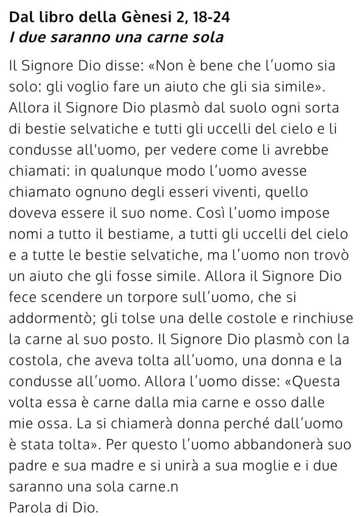 Scelta letture - 1