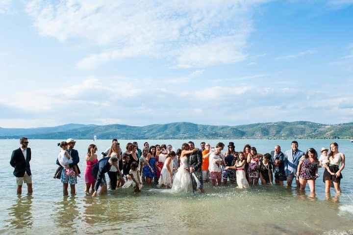  trash the dress con gli amici!!