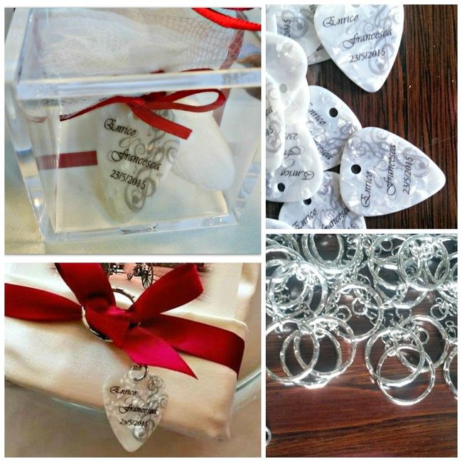 segnaposto/bomboniera serale rinfresco