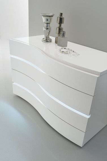comò con led