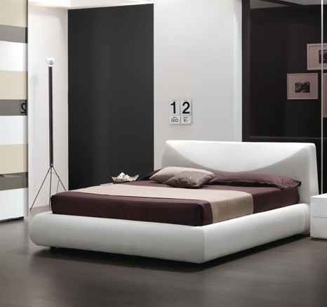 letto in ecopelle