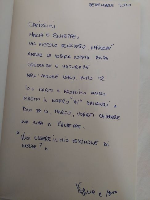 Consigli sulla nomina testimoni e damigelle 3