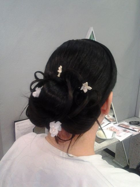 Prima prova trucco e acconciatura - 3