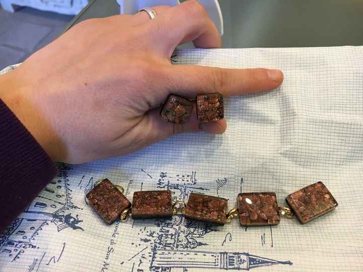 Braccialetto di vetro bomboniera