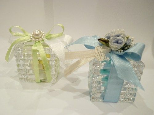 scatolina vetro porta confetti