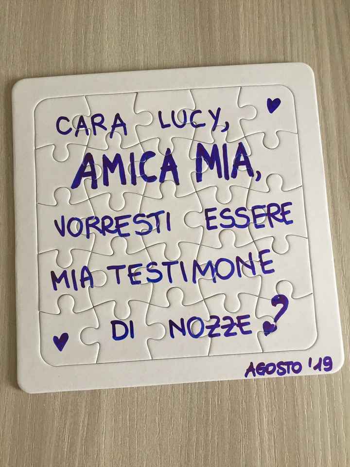 Come chiedere ad un'amica di fare da testimone - 1