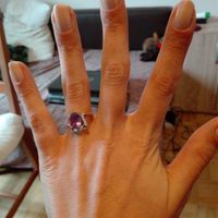 Eccolo qui il mio anello di fidanzamneto!!!!
