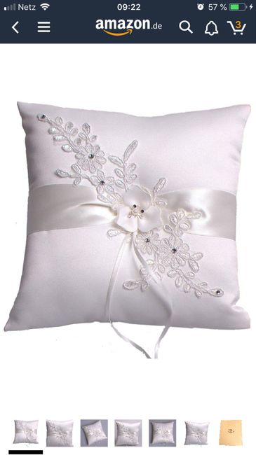 Porta fede  cuscino - 2