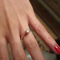 Anello di fidanzamento -foto - 1