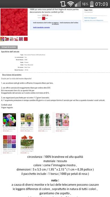 *.* sempre strafelice dei miei acquisti on line - 1