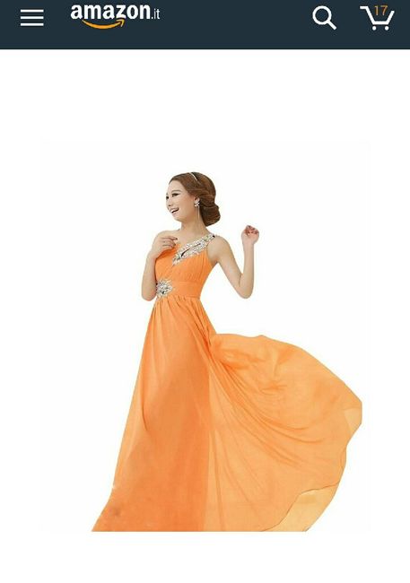 Help vestito testimoni arancio - 2