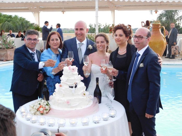 Brindisi con i testimoni